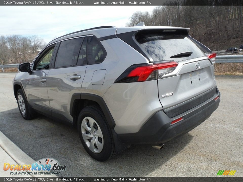 2019 Toyota RAV4 LE AWD Silver Sky Metallic / Black Photo #13