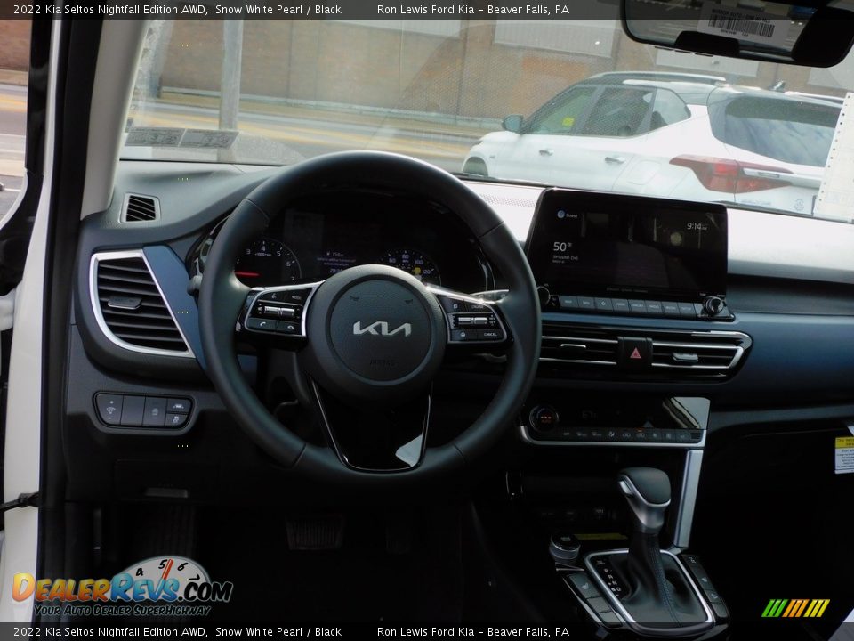 2022 Kia Seltos Nightfall Edition AWD Snow White Pearl / Black Photo #13