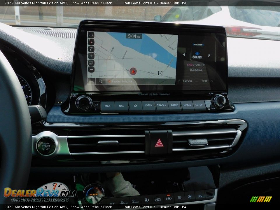 2022 Kia Seltos Nightfall Edition AWD Snow White Pearl / Black Photo #15