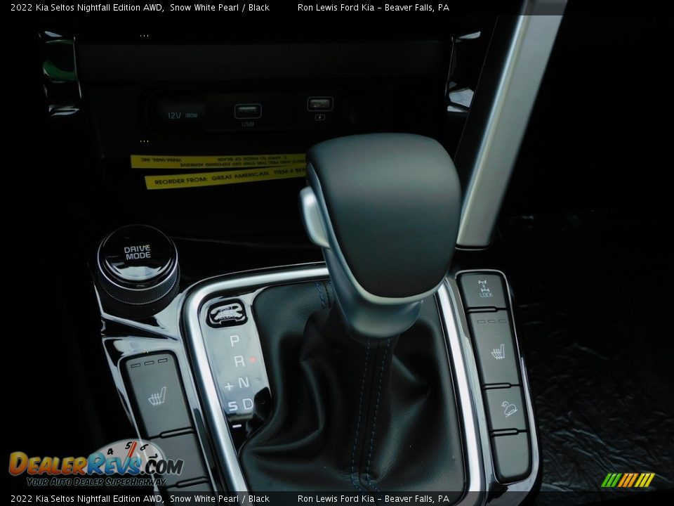 2022 Kia Seltos Nightfall Edition AWD Snow White Pearl / Black Photo #18