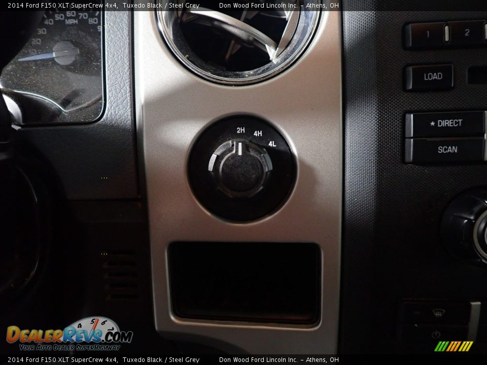 2014 Ford F150 XLT SuperCrew 4x4 Tuxedo Black / Steel Grey Photo #30
