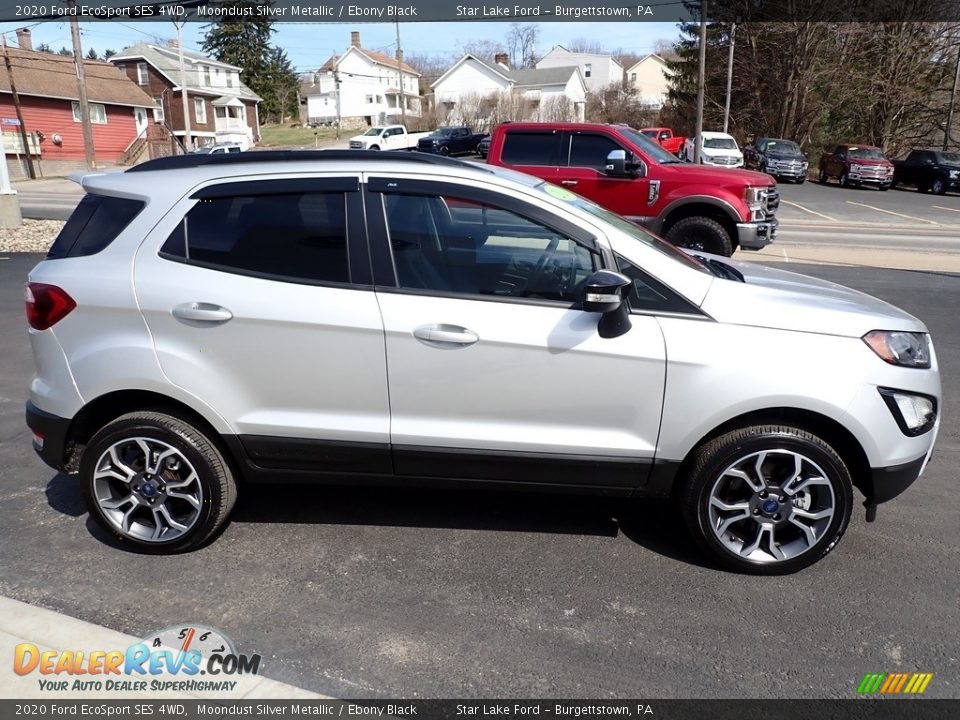 2020 Ford EcoSport SES 4WD Moondust Silver Metallic / Ebony Black Photo #7