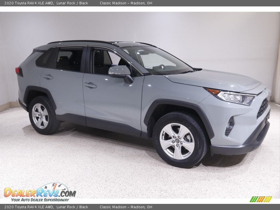 2020 Toyota RAV4 XLE AWD Lunar Rock / Black Photo #1