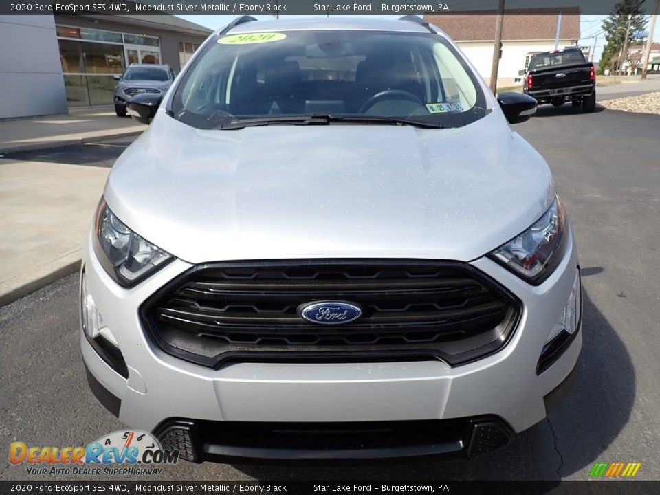 2020 Ford EcoSport SES 4WD Moondust Silver Metallic / Ebony Black Photo #9