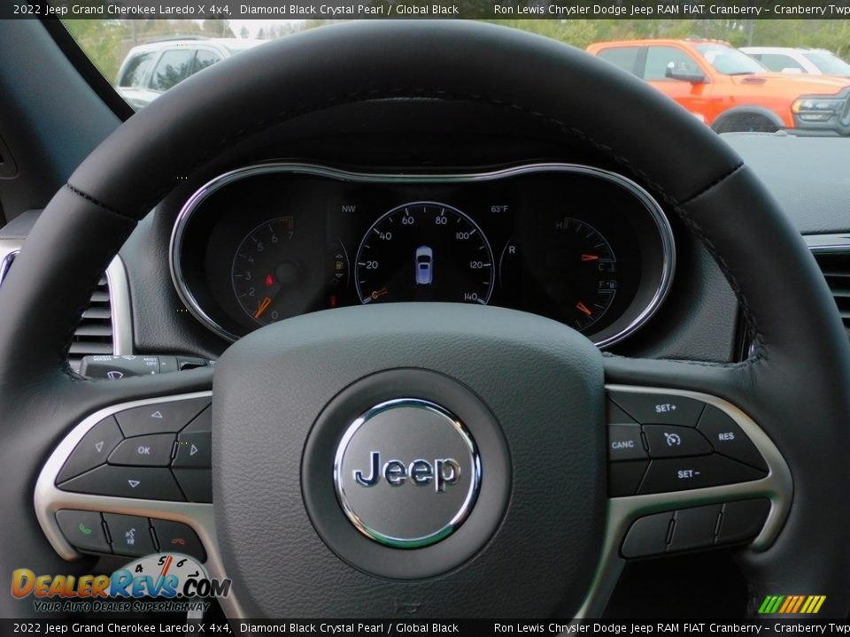 2022 Jeep Grand Cherokee Laredo X 4x4 Steering Wheel Photo #19