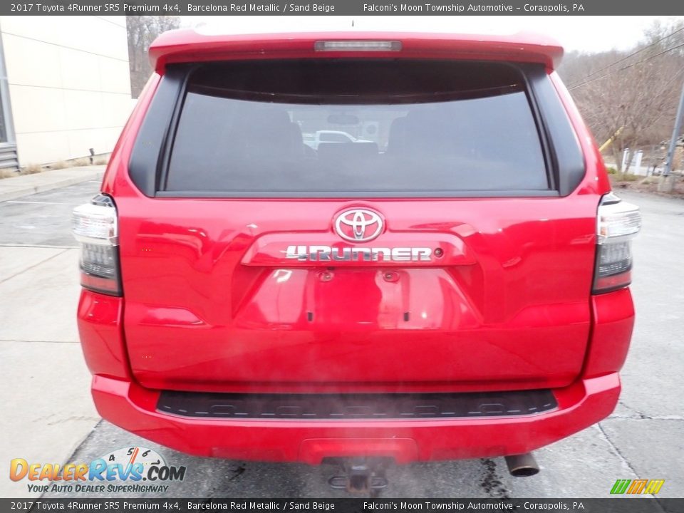 2017 Toyota 4Runner SR5 Premium 4x4 Barcelona Red Metallic / Sand Beige Photo #3