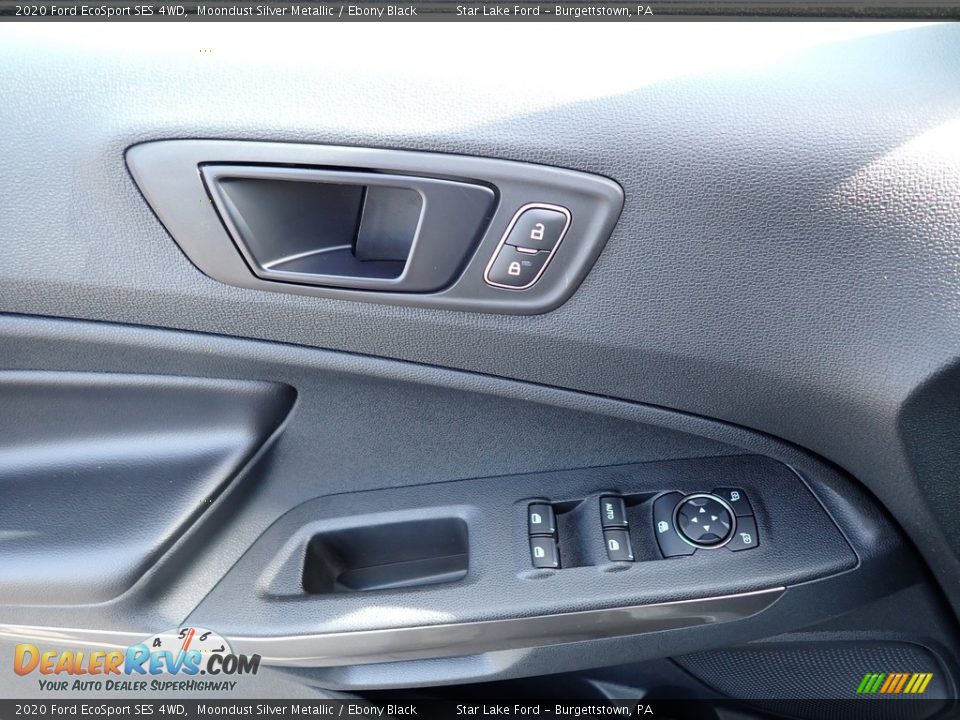 2020 Ford EcoSport SES 4WD Moondust Silver Metallic / Ebony Black Photo #13