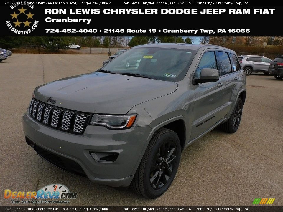 2022 Jeep Grand Cherokee Laredo X 4x4 Sting-Gray / Black Photo #1