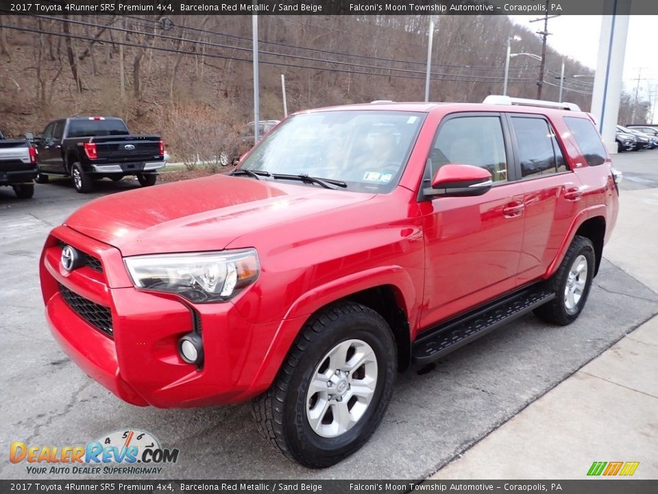 2017 Toyota 4Runner SR5 Premium 4x4 Barcelona Red Metallic / Sand Beige Photo #7