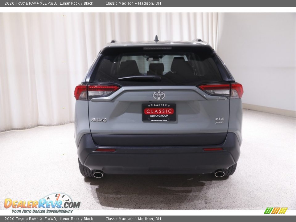 2020 Toyota RAV4 XLE AWD Lunar Rock / Black Photo #17