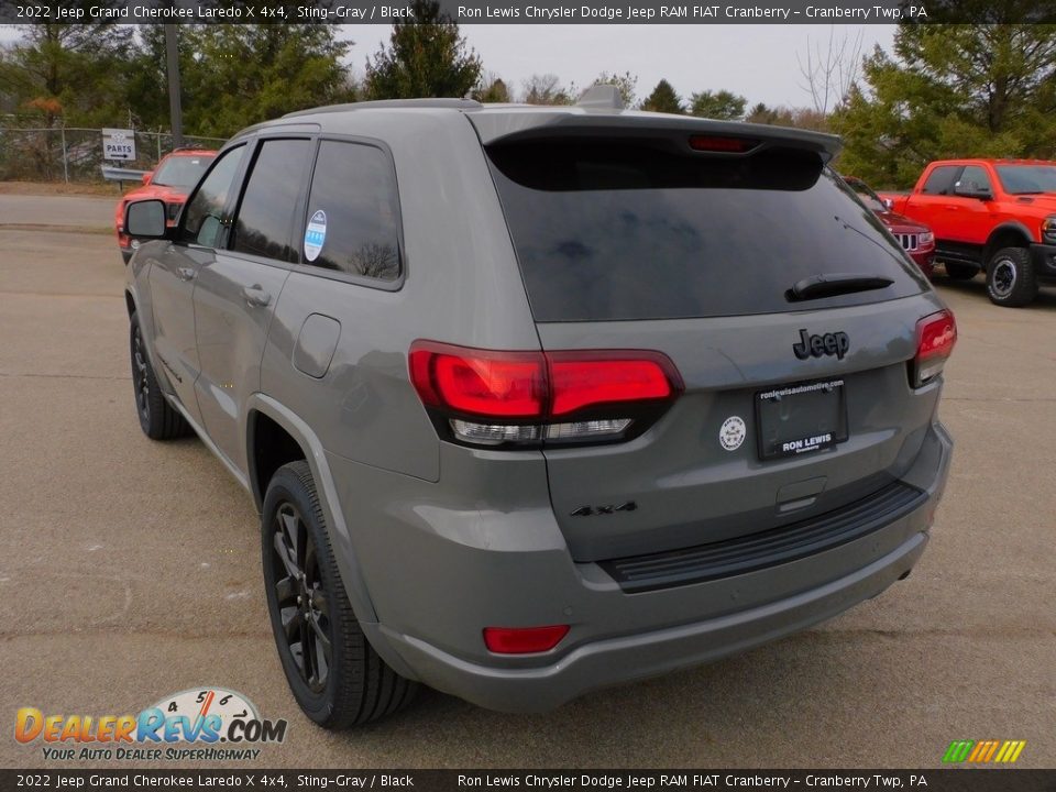 2022 Jeep Grand Cherokee Laredo X 4x4 Sting-Gray / Black Photo #8