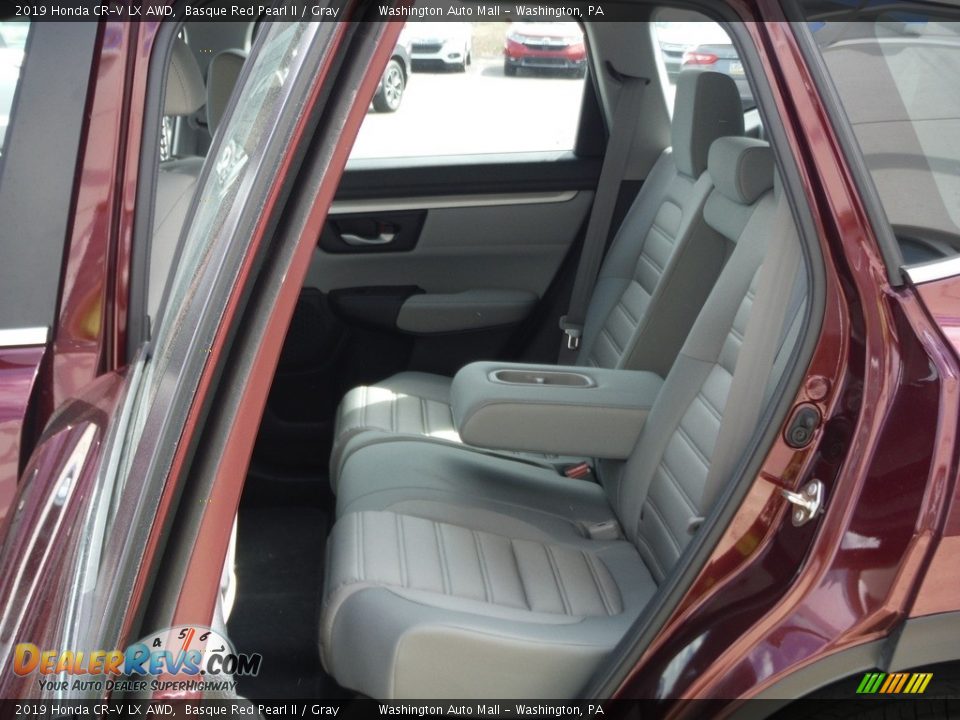 2019 Honda CR-V LX AWD Basque Red Pearl II / Gray Photo #26