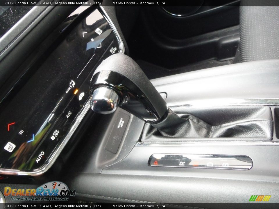 2019 Honda HR-V EX AWD Aegean Blue Metallic / Black Photo #16