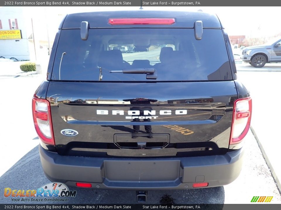 2022 Ford Bronco Sport Big Bend 4x4 Shadow Black / Medium Dark Slate Photo #4