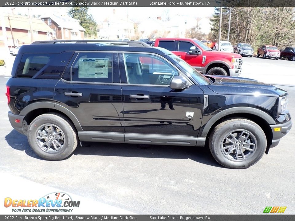 Shadow Black 2022 Ford Bronco Sport Big Bend 4x4 Photo #7