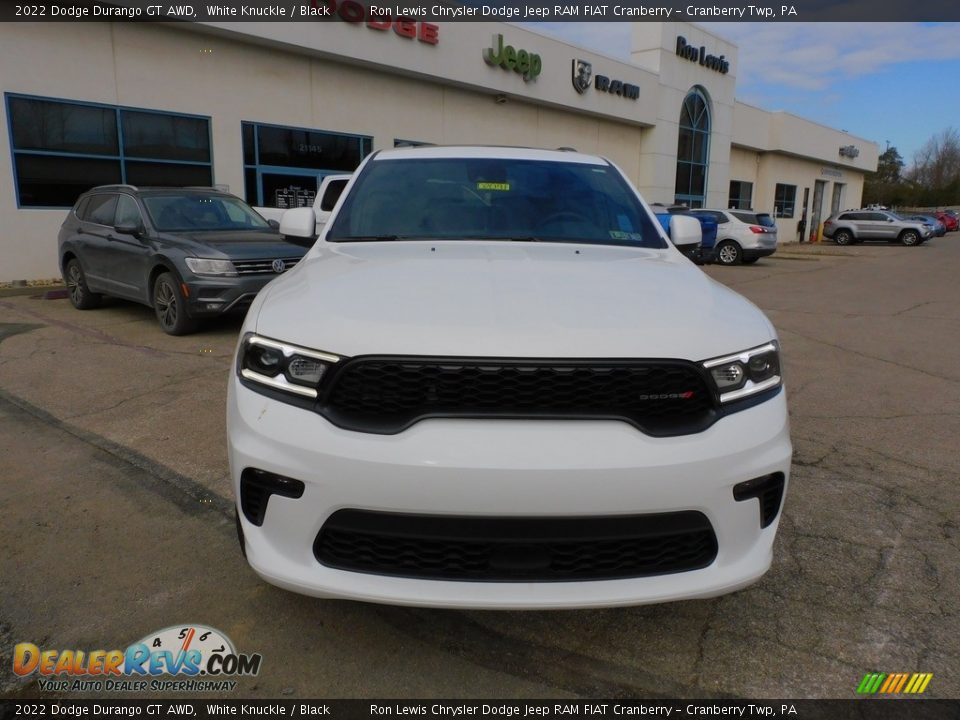 2022 Dodge Durango GT AWD White Knuckle / Black Photo #2