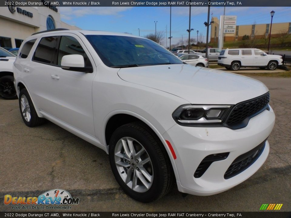 2022 Dodge Durango GT AWD White Knuckle / Black Photo #3