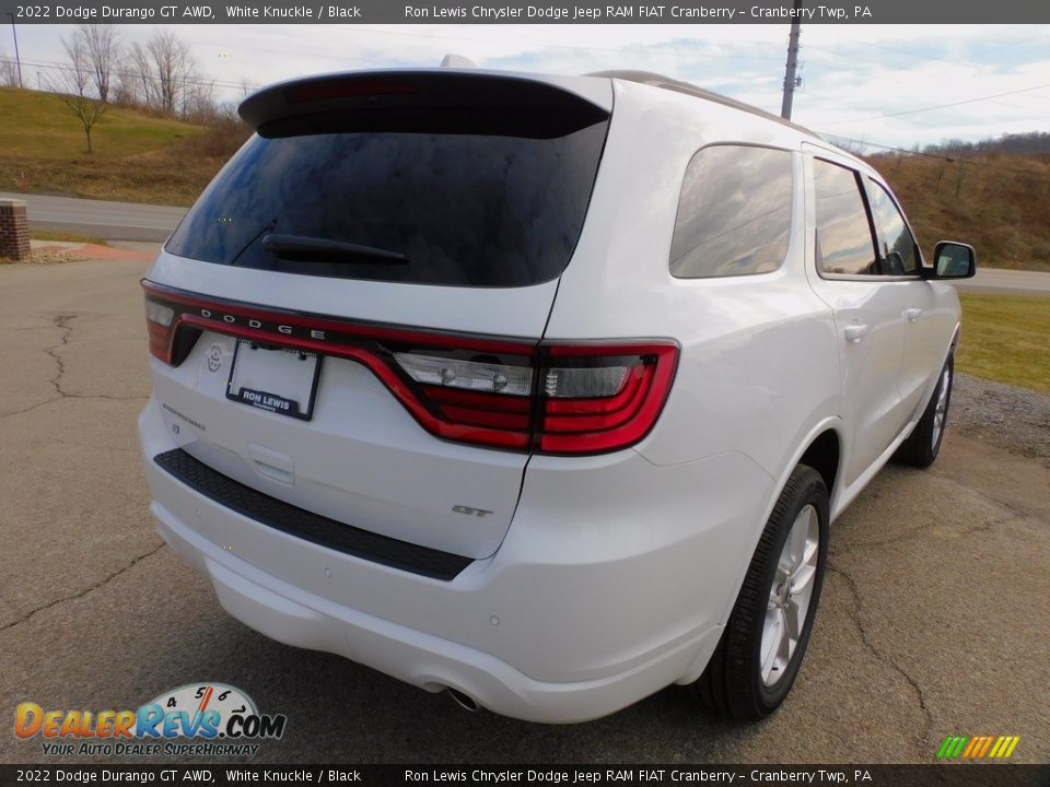 2022 Dodge Durango GT AWD White Knuckle / Black Photo #5