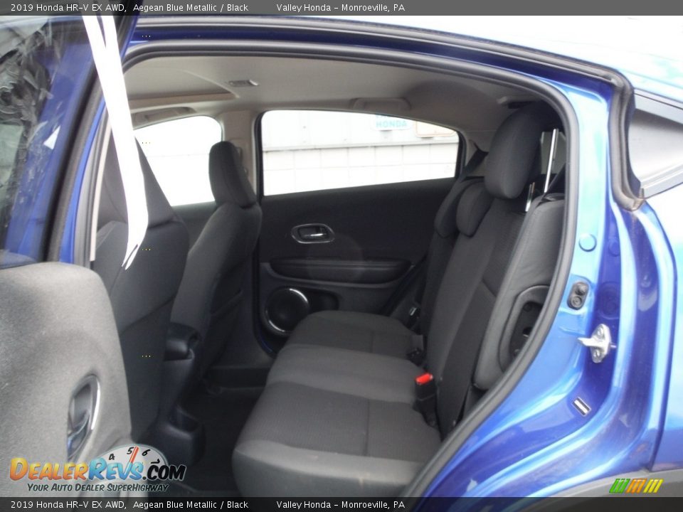 2019 Honda HR-V EX AWD Aegean Blue Metallic / Black Photo #23