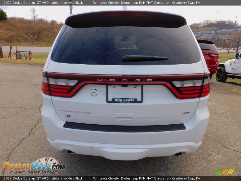 2022 Dodge Durango GT AWD White Knuckle / Black Photo #6