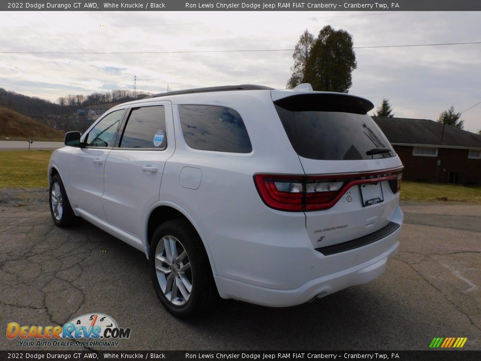 2022 Dodge Durango GT AWD White Knuckle / Black Photo #8