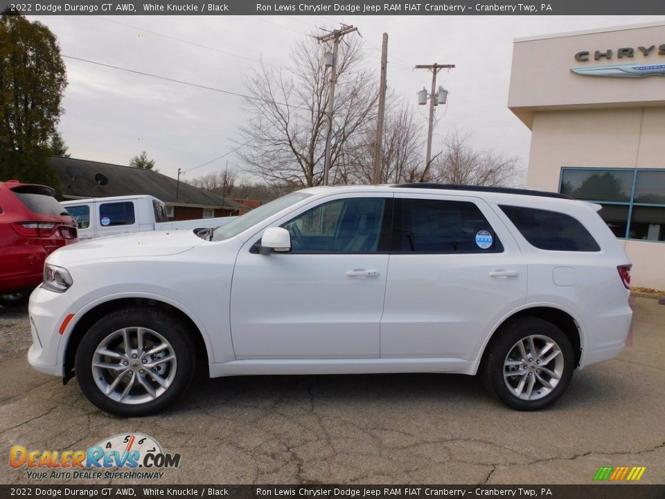 2022 Dodge Durango GT AWD White Knuckle / Black Photo #9