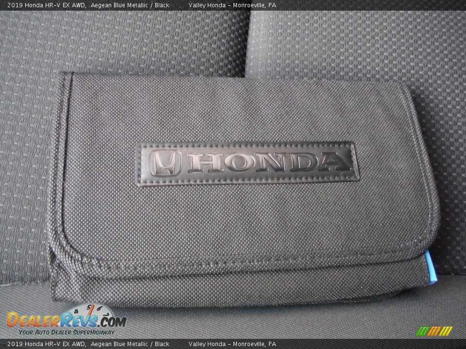 2019 Honda HR-V EX AWD Aegean Blue Metallic / Black Photo #26