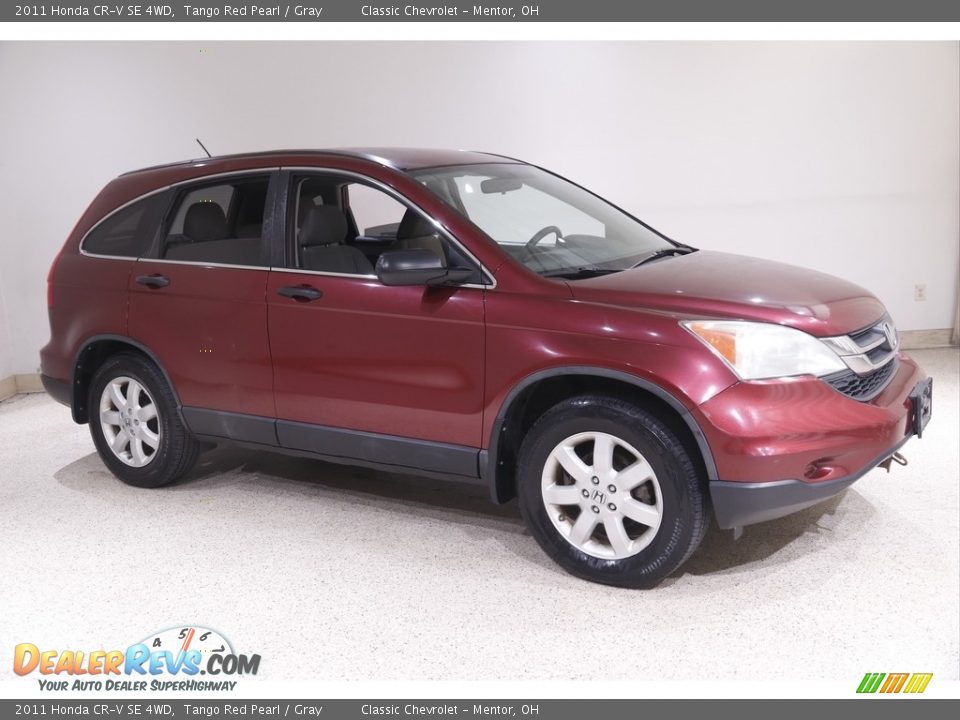 2011 Honda CR-V SE 4WD Tango Red Pearl / Gray Photo #1