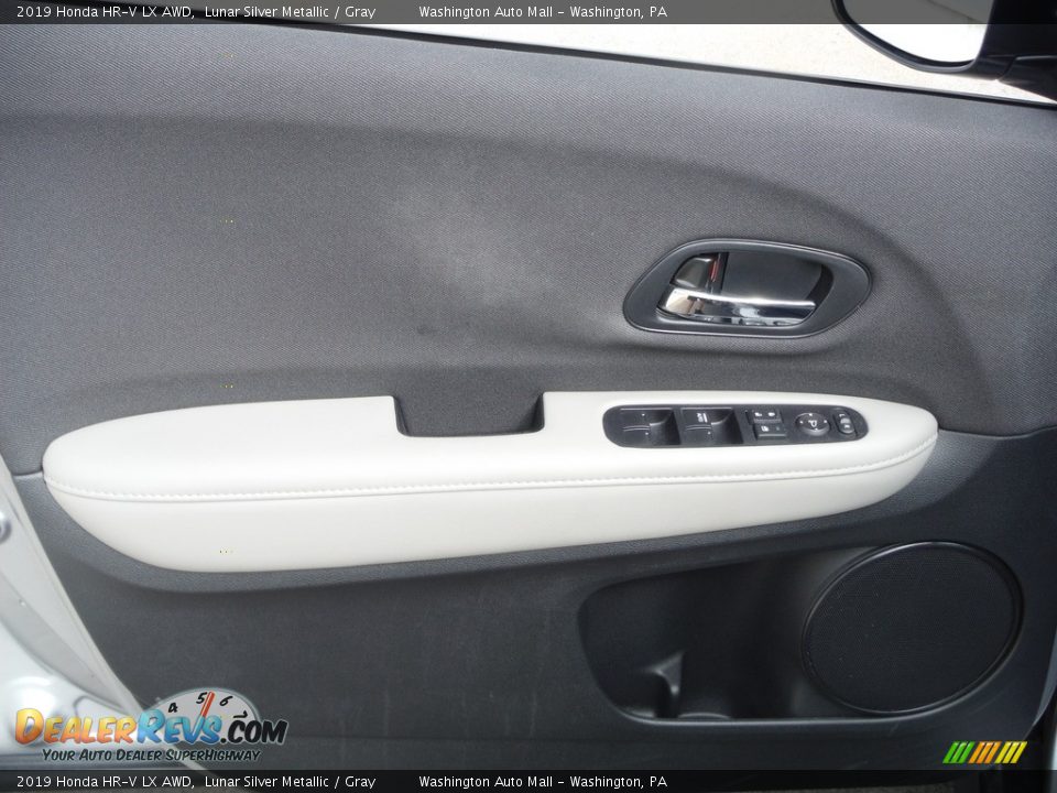 2019 Honda HR-V LX AWD Lunar Silver Metallic / Gray Photo #13