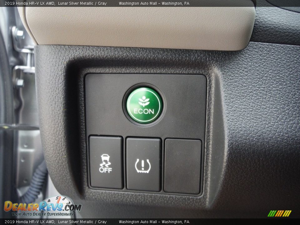 2019 Honda HR-V LX AWD Lunar Silver Metallic / Gray Photo #16