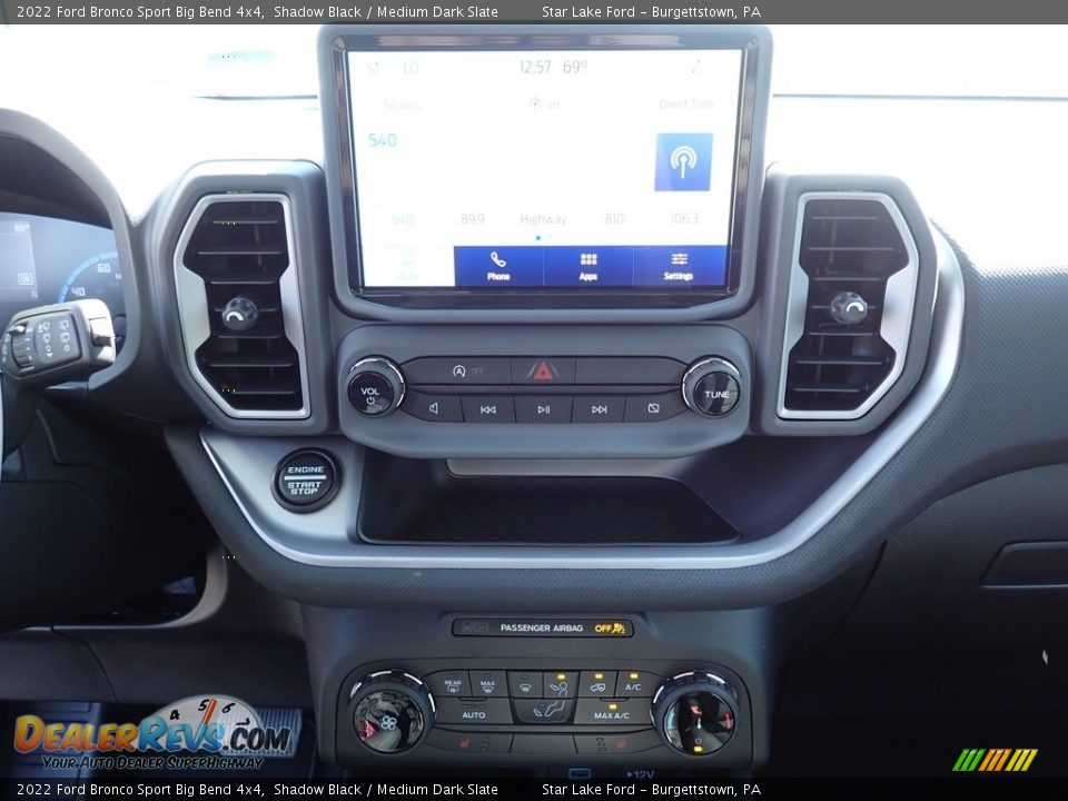 2022 Ford Bronco Sport Big Bend 4x4 Shadow Black / Medium Dark Slate Photo #20
