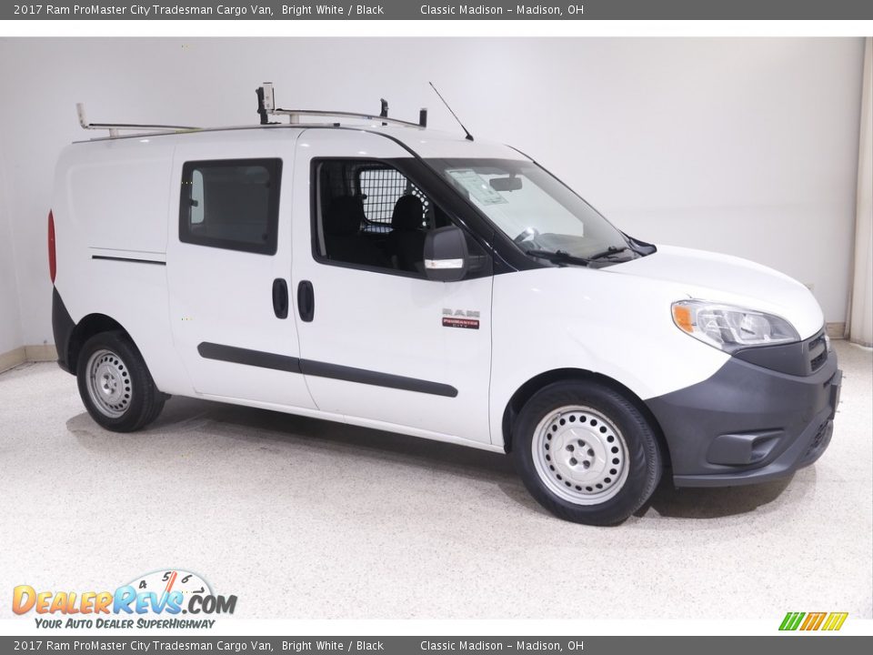 2017 Ram ProMaster City Tradesman Cargo Van Bright White / Black Photo #1