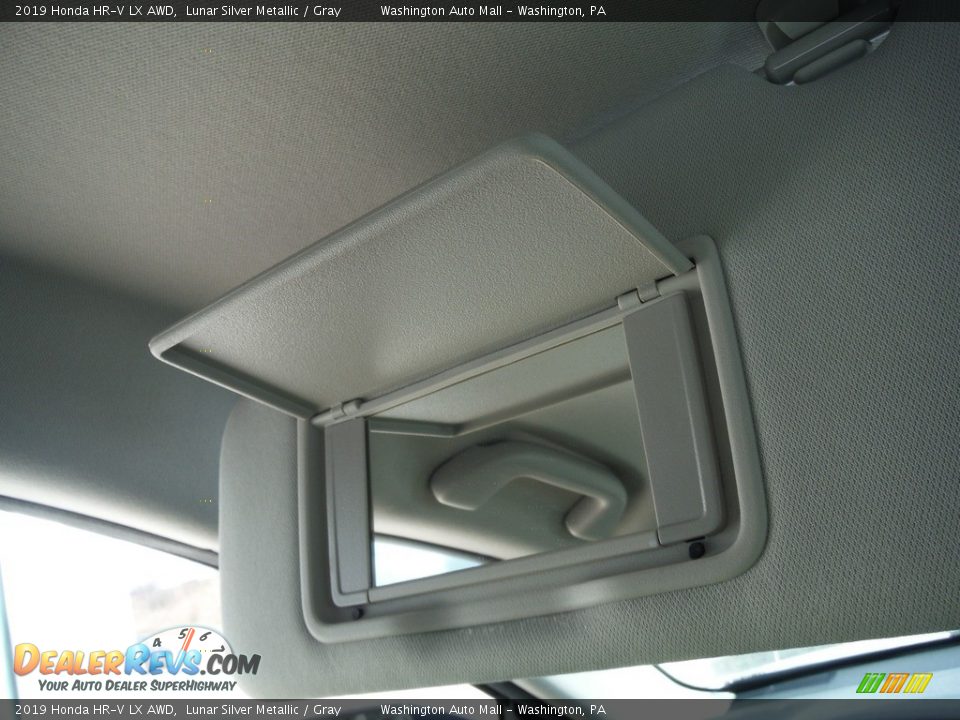 2019 Honda HR-V LX AWD Lunar Silver Metallic / Gray Photo #21