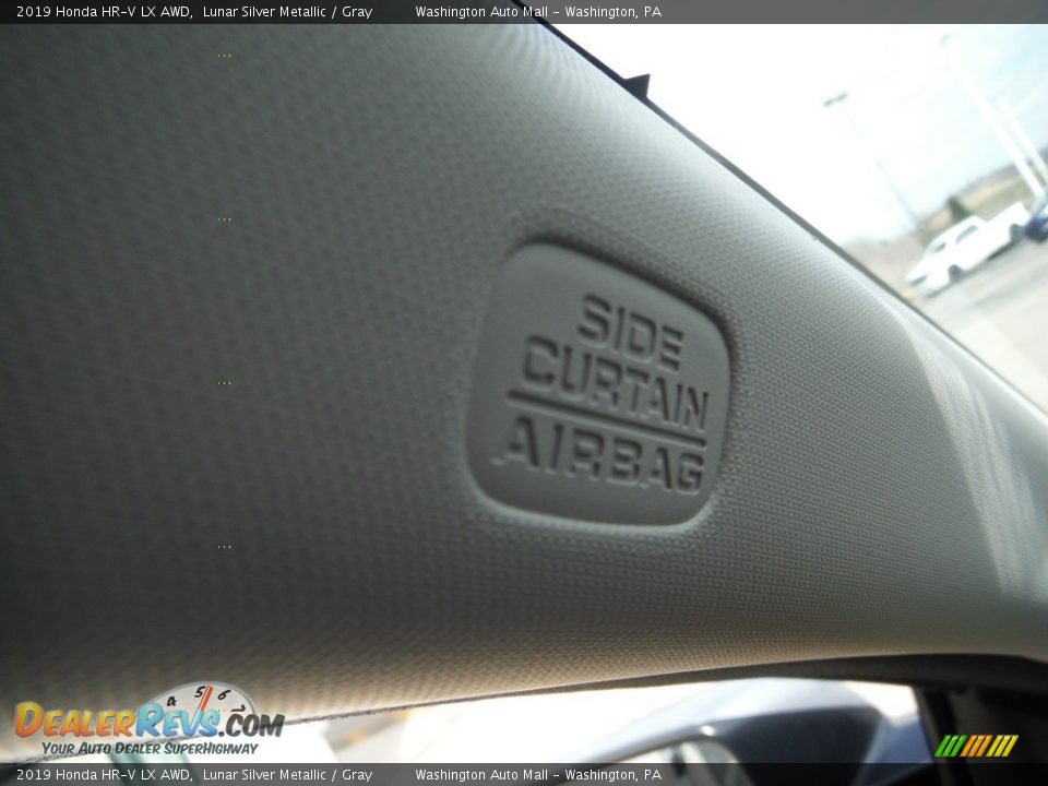 2019 Honda HR-V LX AWD Lunar Silver Metallic / Gray Photo #22