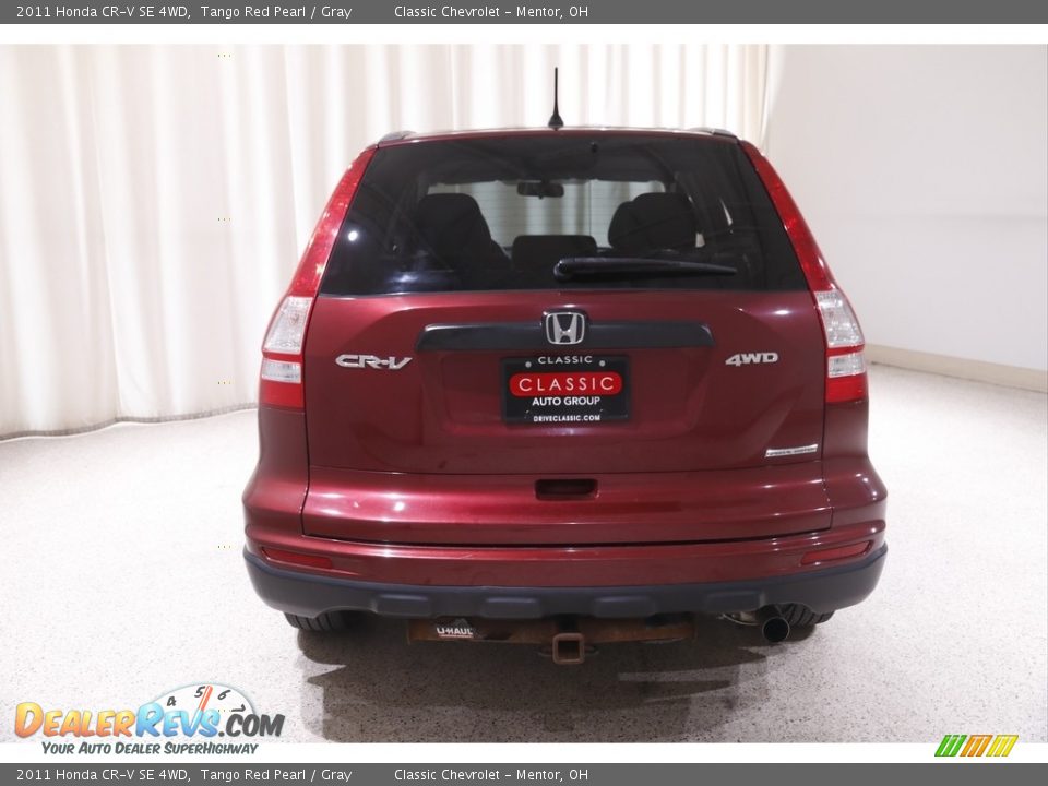 2011 Honda CR-V SE 4WD Tango Red Pearl / Gray Photo #14