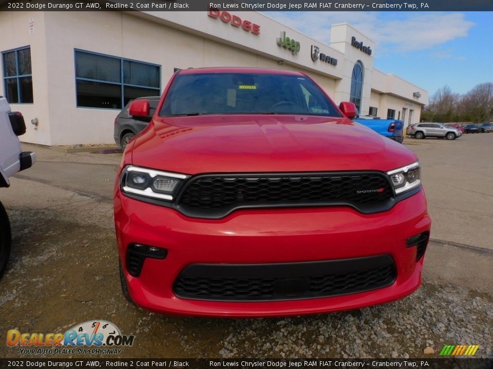 2022 Dodge Durango GT AWD Redline 2 Coat Pearl / Black Photo #2