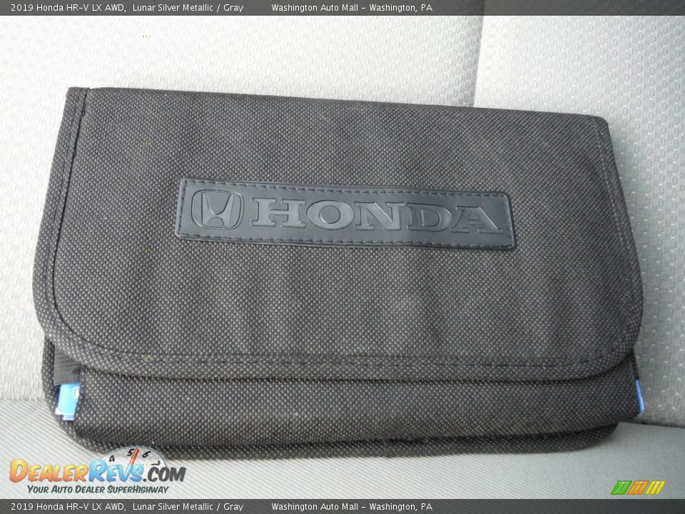 2019 Honda HR-V LX AWD Lunar Silver Metallic / Gray Photo #28