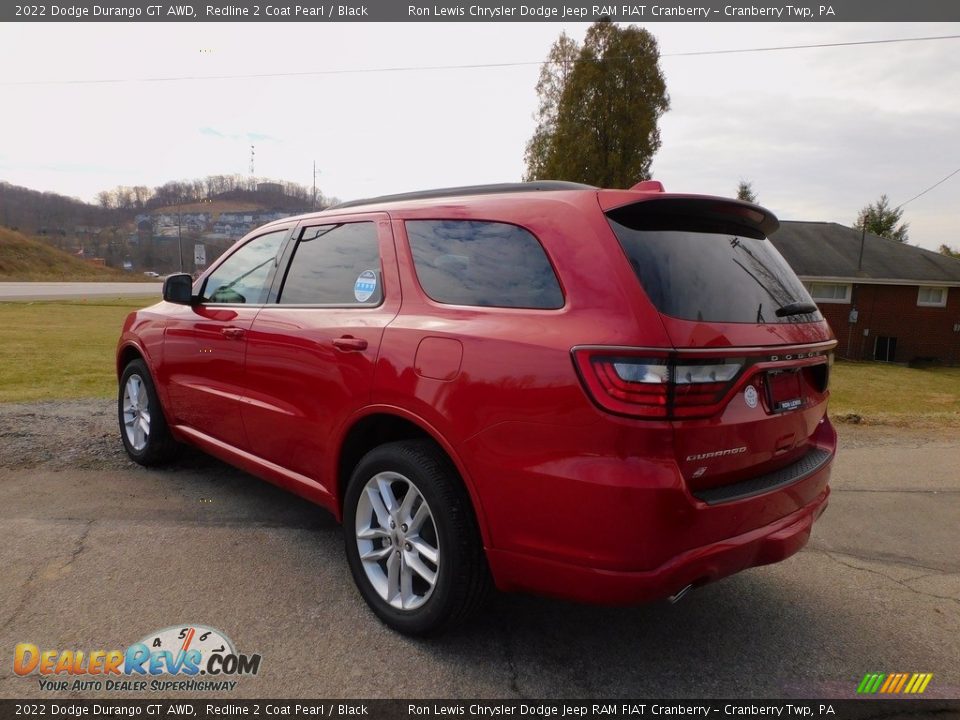 2022 Dodge Durango GT AWD Redline 2 Coat Pearl / Black Photo #8