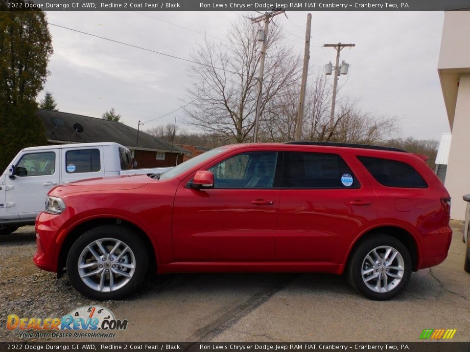 2022 Dodge Durango GT AWD Redline 2 Coat Pearl / Black Photo #9