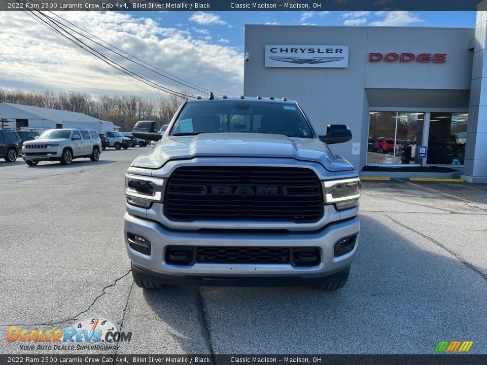 2022 Ram 2500 Laramie Crew Cab 4x4 Billet Silver Metallic / Black Photo #2