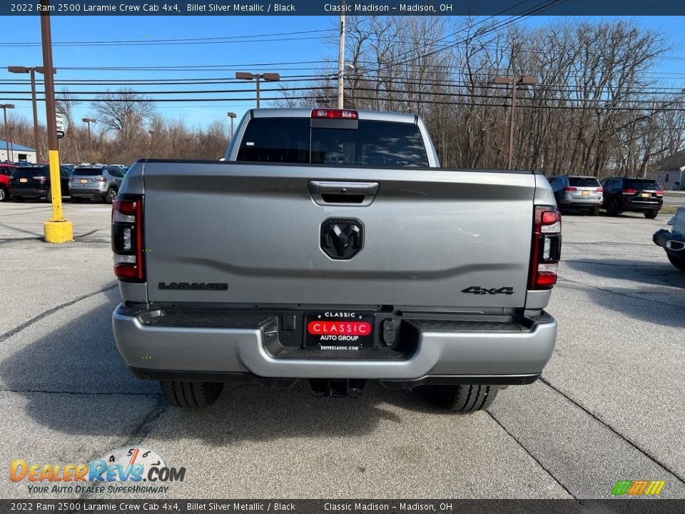 2022 Ram 2500 Laramie Crew Cab 4x4 Billet Silver Metallic / Black Photo #3