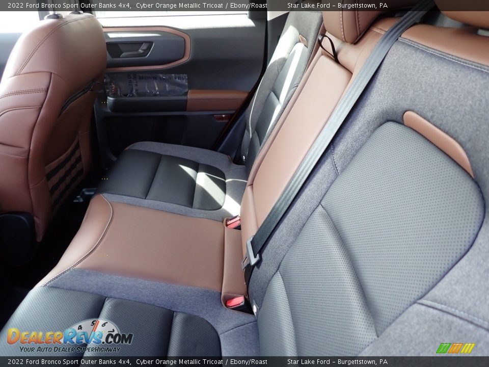 Rear Seat of 2022 Ford Bronco Sport Outer Banks 4x4 Photo #11