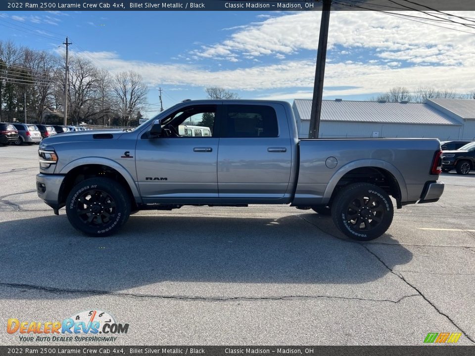 2022 Ram 2500 Laramie Crew Cab 4x4 Billet Silver Metallic / Black Photo #5