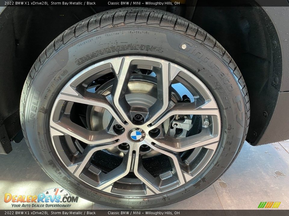 2022 BMW X1 xDrive28i Storm Bay Metallic / Black Photo #3
