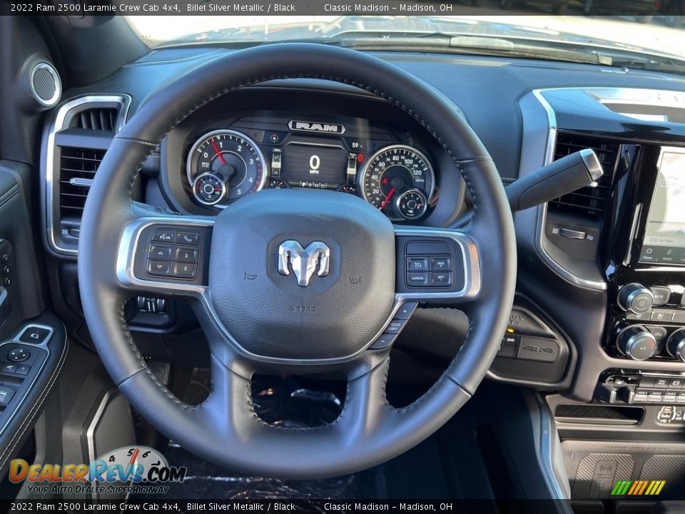 2022 Ram 2500 Laramie Crew Cab 4x4 Billet Silver Metallic / Black Photo #10