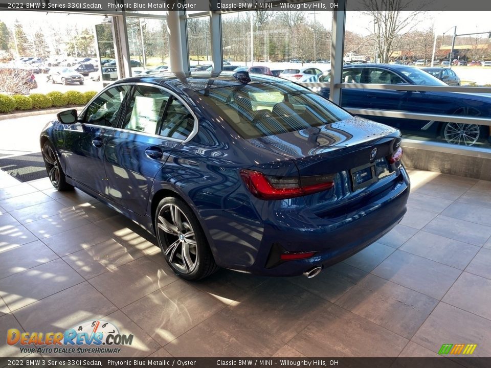 2022 BMW 3 Series 330i Sedan Phytonic Blue Metallic / Oyster Photo #2