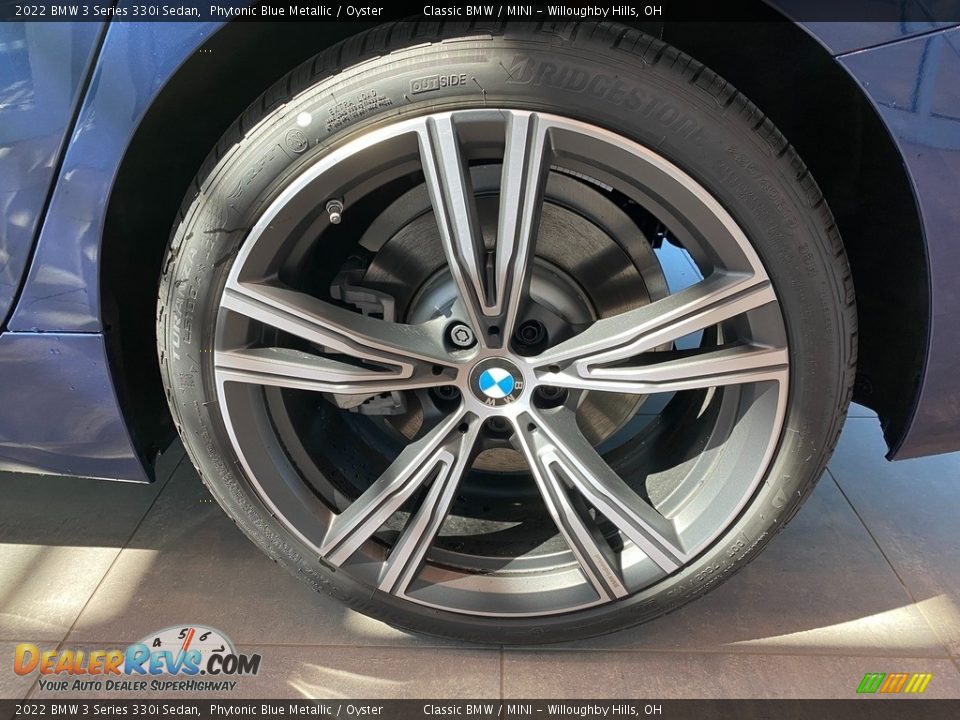 2022 BMW 3 Series 330i Sedan Phytonic Blue Metallic / Oyster Photo #3