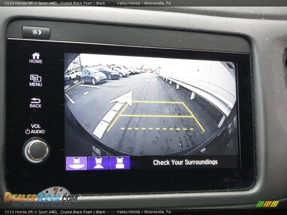 2019 Honda HR-V Sport AWD Crystal Black Pearl / Black Photo #17