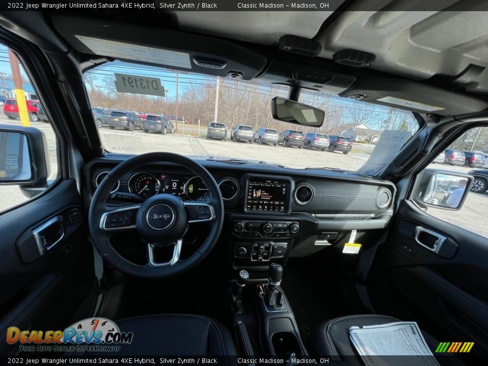 2022 Jeep Wrangler Unlimited Sahara 4XE Hybrid Silver Zynith / Black Photo #4