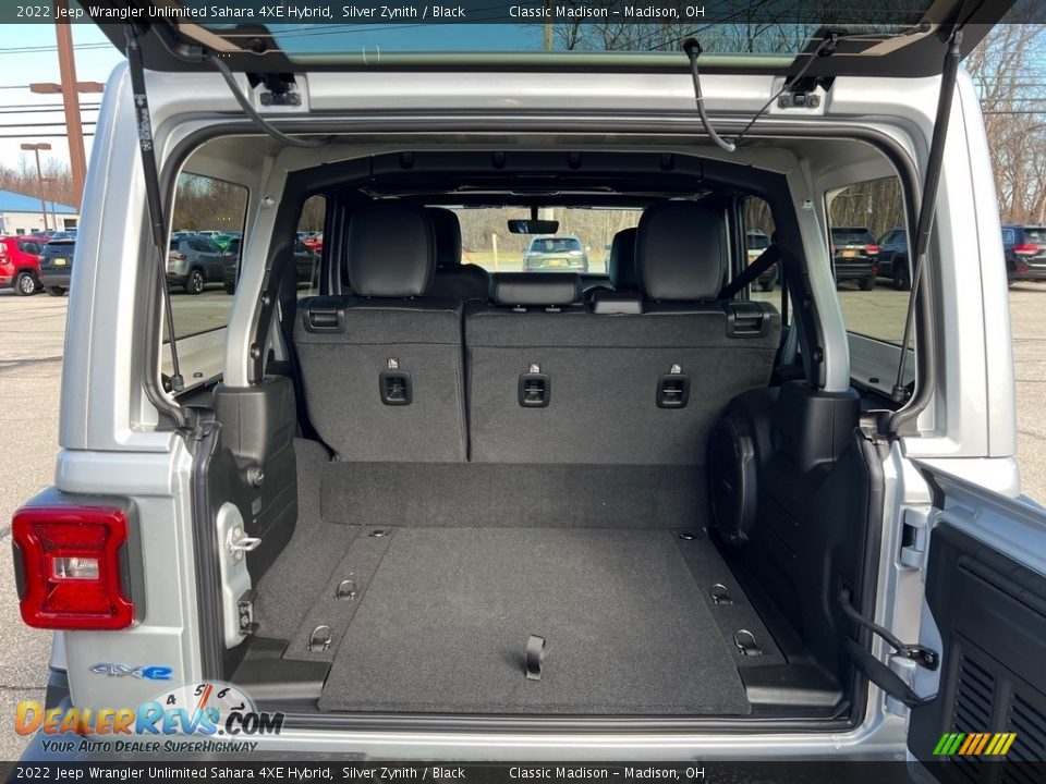 2022 Jeep Wrangler Unlimited Sahara 4XE Hybrid Silver Zynith / Black Photo #12